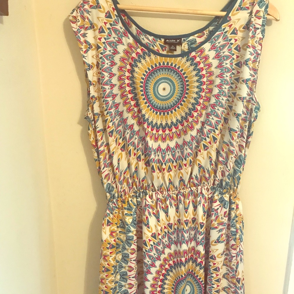 Modern open back dress